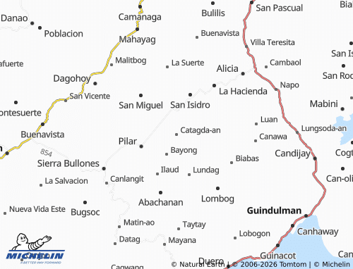 Mappa MICHELIN Catagda-an - ViaMichelin