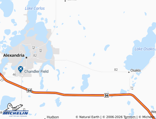 Mapa MICHELIN Nelson - ViaMichelin