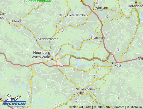 Carte MICHELIN Fürstenhof - ViaMichelin