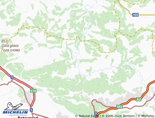 Mappa MICHELIN Svode - ViaMichelin
