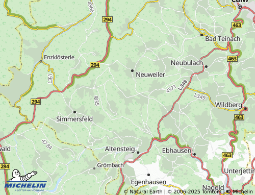 Mapa MICHELIN Zwerenberg - ViaMichelin