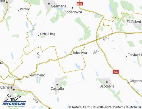 Mappa MICHELIN Zolotievca - ViaMichelin