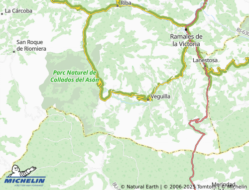 Mapa MICHELIN Hazas - ViaMichelin