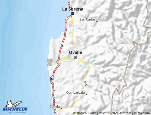 Mappa MICHELIN Limarí - ViaMichelin
