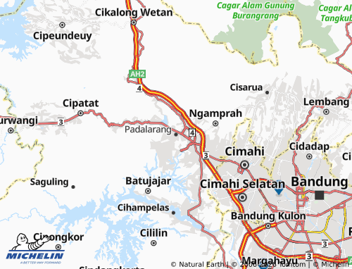 Mapa MICHELIN Padalarang - ViaMichelin