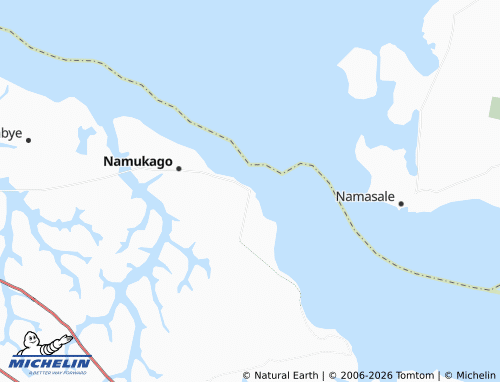 MICHELIN Lwampanga map - ViaMichelin