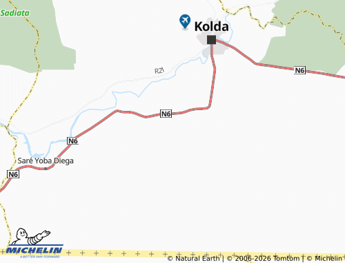 Mapa MICHELIN Djida Boubakar - ViaMichelin