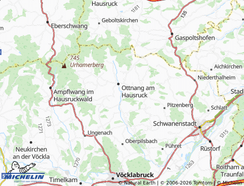 MICHELIN Manning map - ViaMichelin