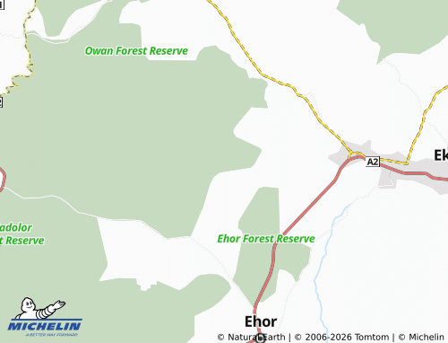 Mapa MICHELIN Umokpe - ViaMichelin