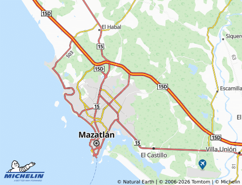 Mapa MICHELIN Emilio Goicochea Luna - ViaMichelin