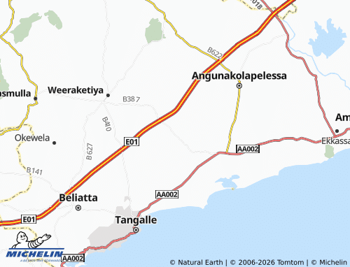 Carte MICHELIN Thalunna - ViaMichelin