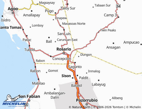 MICHELIN Camp One map - ViaMichelin