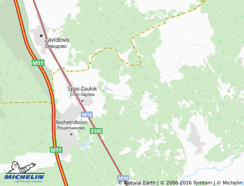 Carte MICHELIN Minino - ViaMichelin