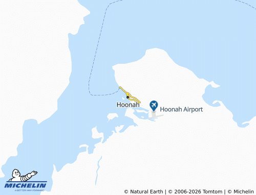 Mappa MICHELIN Hoonah - ViaMichelin