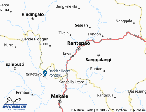 MICHELIN Kesu map - ViaMichelin