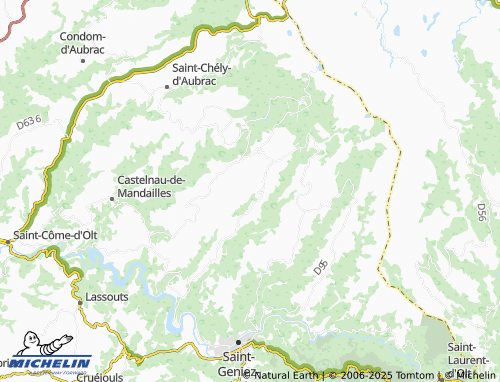 Carte MICHELIN Le Vialaret - ViaMichelin