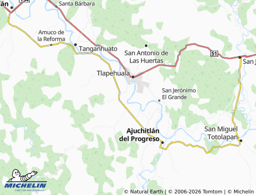 MICHELIN San Nicolás map - ViaMichelin