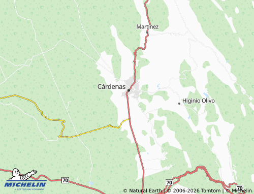 MICHELIN-Landkarte San Andrés - ViaMichelin