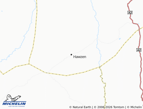 MICHELIN-Landkarte Hawzen - ViaMichelin