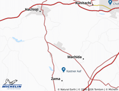 MICHELIN-Landkarte Sagamihara - ViaMichelin