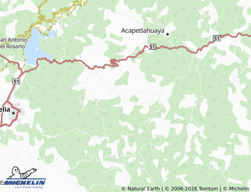 Mapa MICHELIN Cerro Verde - ViaMichelin