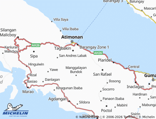 MICHELIN Lubi map - ViaMichelin