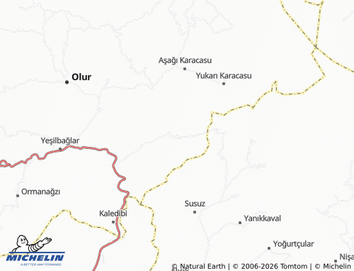 MICHELIN Kaban map - ViaMichelin