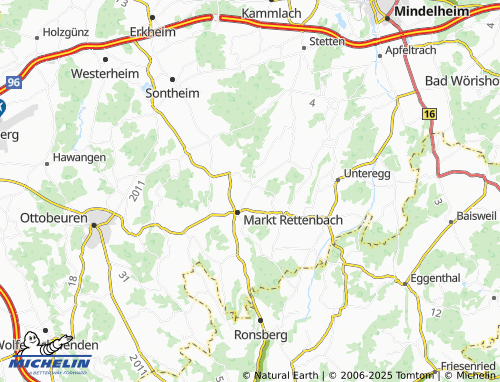 Kaart MICHELIN Lannenberg - ViaMichelin