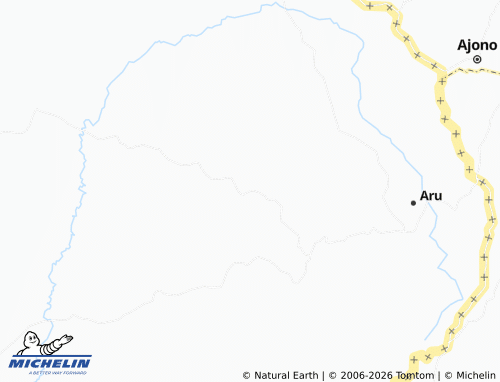 MICHELIN Adeko map - ViaMichelin