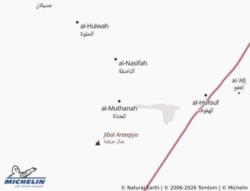 MICHELIN-Landkarte al-Muatla - ViaMichelin