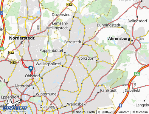 Mapa MICHELIN Sasel - ViaMichelin