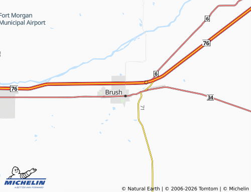 Mappa MICHELIN Brush - ViaMichelin