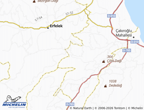Kaart MICHELIN Karapınar - ViaMichelin