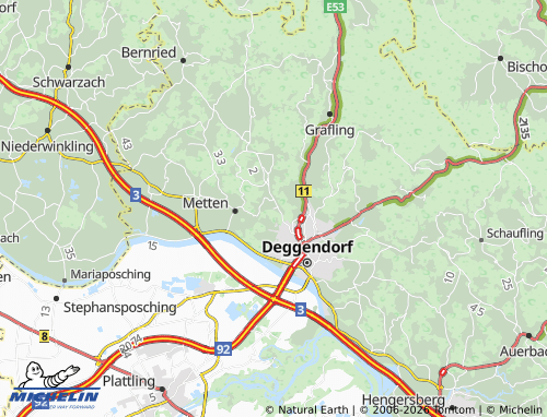 MICHELIN Uttobrunn map - ViaMichelin