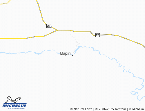 MICHELIN Mapiri map - ViaMichelin