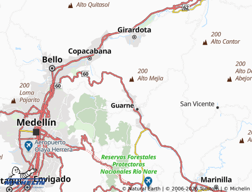 MICHELIN El Zango map - ViaMichelin