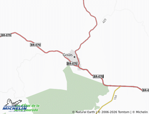 Mapa MICHELIN Goiás - ViaMichelin