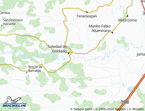 Mappa MICHELIN El Fuerte - ViaMichelin