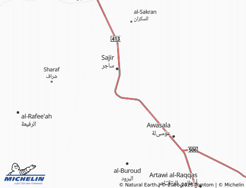 MICHELIN-Landkarte al-Rayyan - ViaMichelin