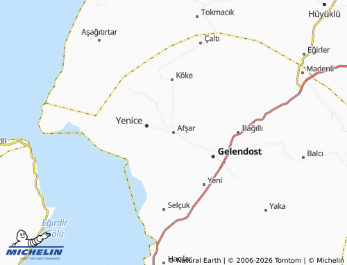 Mappa MICHELIN Afşar - ViaMichelin