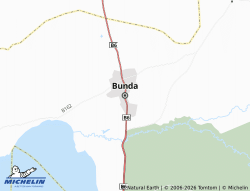 Mappa MICHELIN Bunda - ViaMichelin