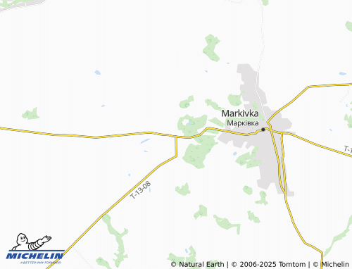 MICHELIN Lisna Poliana map - ViaMichelin