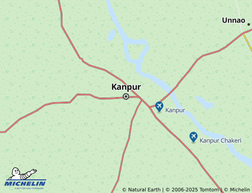 MICHELIN Kanpur map - ViaMichelin