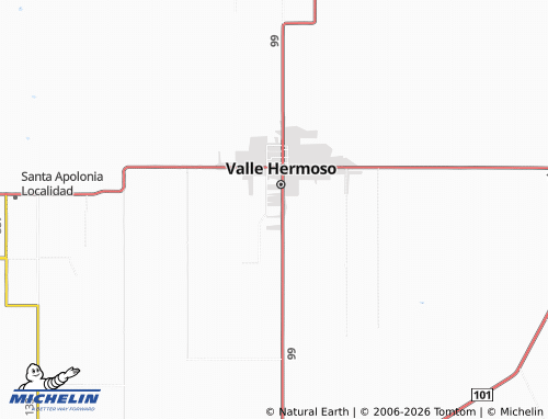 Kaart MICHELIN Progreso - ViaMichelin