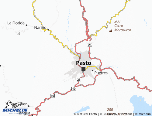 Carte MICHELIN Altos de La Colina - ViaMichelin