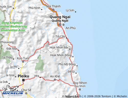 MICHELIN An Lão map - ViaMichelin