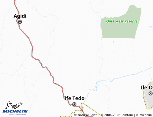 MICHELIN Faforiji map - ViaMichelin