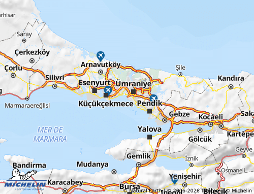 MICHELIN Kadıköy map - ViaMichelin