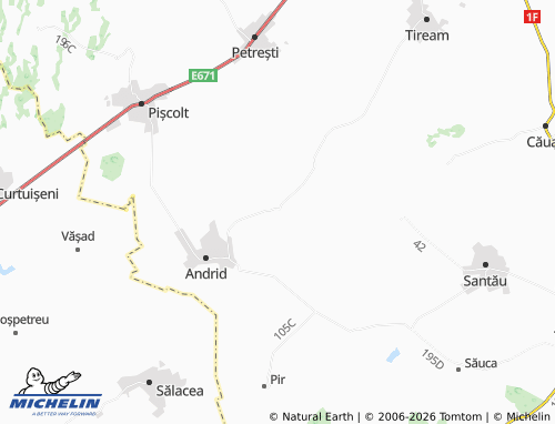 Carte MICHELIN Dindești - ViaMichelin
