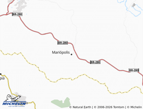 Carte MICHELIN Mariópolis - ViaMichelin